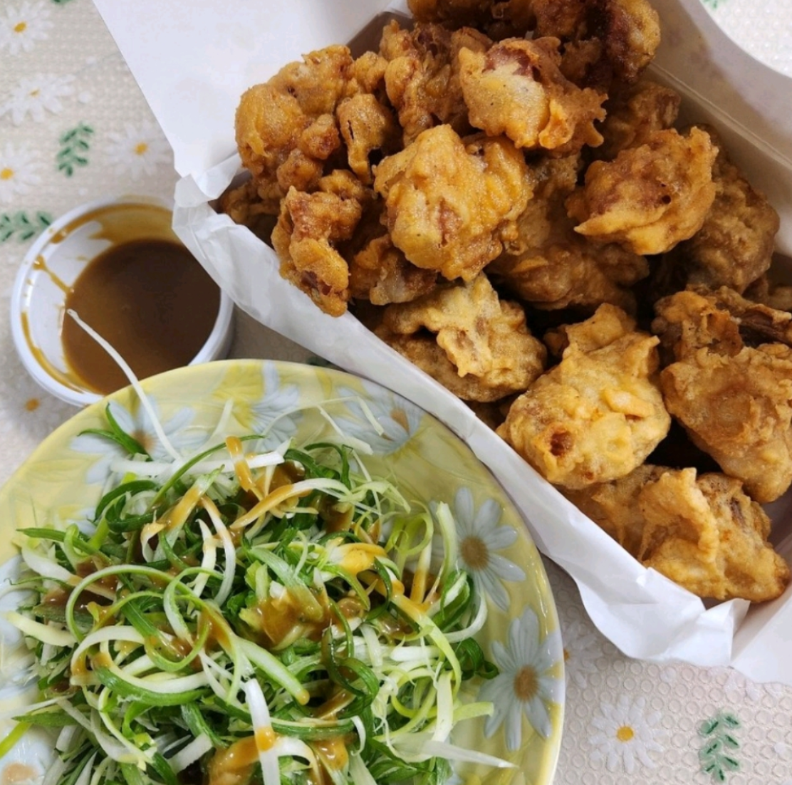 후라이드 치킨 사진