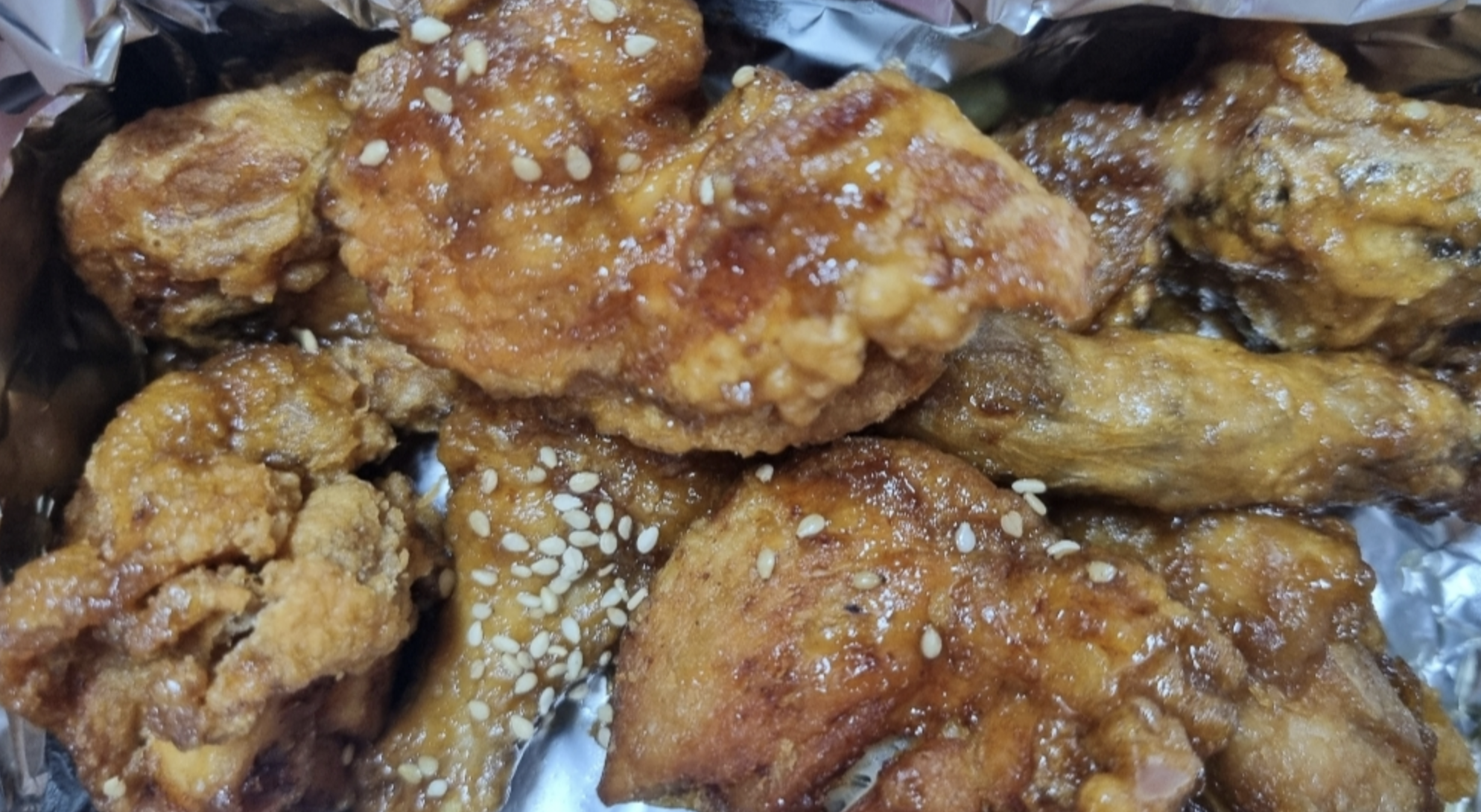 마늘간장 치킨 사진